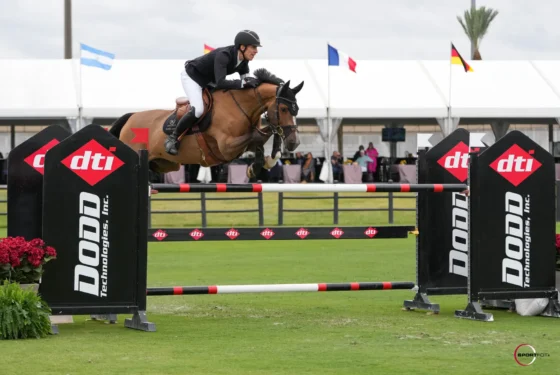 Henrik Von Eckermann & Glamour Girl. Photo © Sportfot