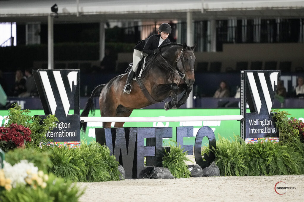 wef equitation championship; 934, CASTLEFIELD SPARTACUS, RYLYNN CONWAY, KRISTA FREUNDLICH; Sportfot